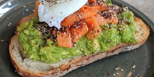 Bibi’s Cafe Portobello dublin avocado toast with poached egg