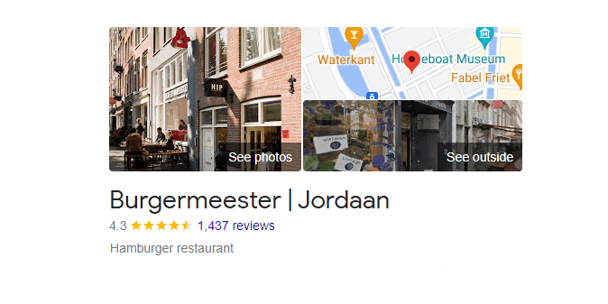 Burgermeester Jordaan burger place amsterdam - customer reviews and map location