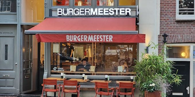 Burgermeester Jordaan burger place amsterdam - street view