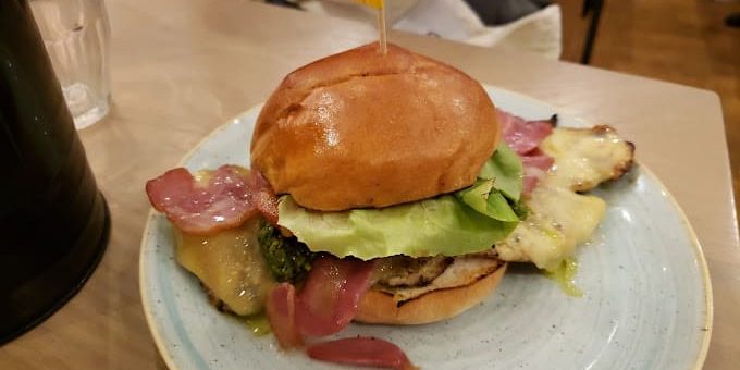 Gourmet Burger Kitchen (GBK) dublin bacon burger