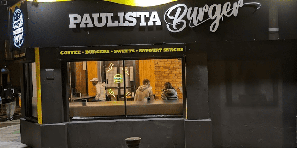 Paulista Burger restaurant dublin - street view