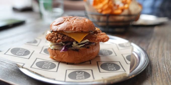 Snob Burger Place Amsterdam - chicken burger