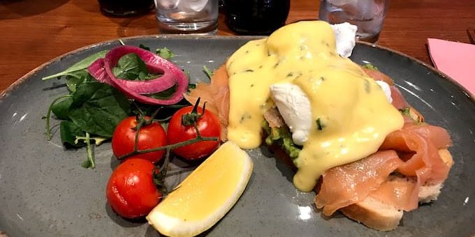 The Bakehouse Dublin salmon eggs toast