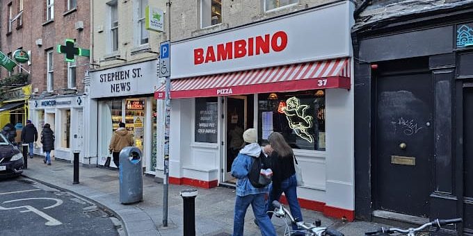 bambino pizza restaurant dublin view from the outside