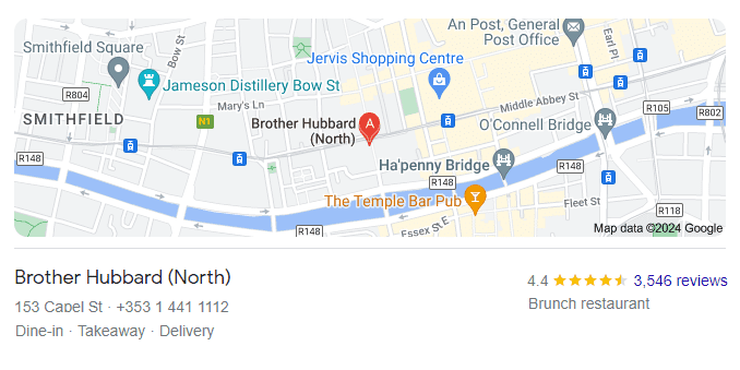 brother hubbard (north) reviews and map location