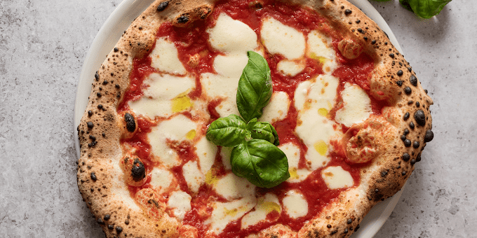 dope amsterdam pizza - pizza margherita