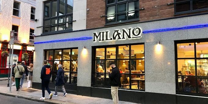 milano dublin pizza place street view