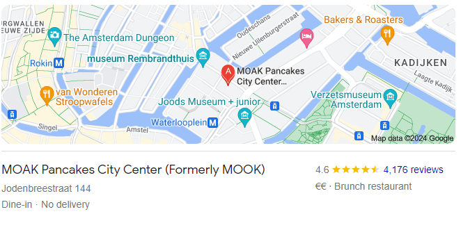 moak pancakes city center google reviews and google map