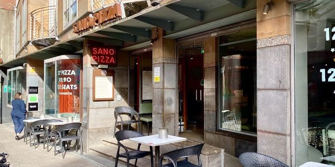 sano pizza dublin place terrace area