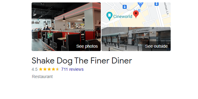 shake dog the finer diner dublin burger restaurant reviews and map location