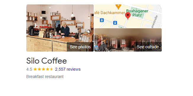 silo coffee berlin - customer reviews and map location