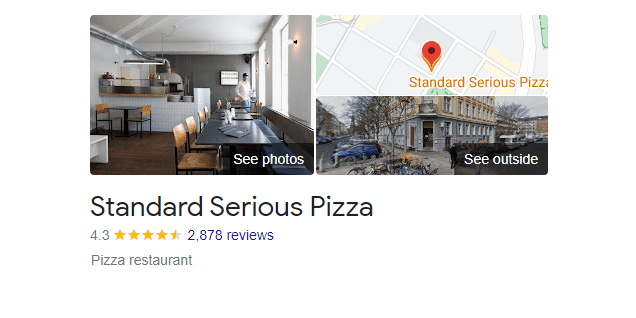 standard serious pizza amsterdam restaurant - customer reviews and map location