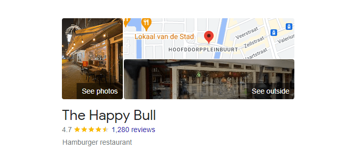 the happy bull amsterdam burger restaurant - customer reviews and map location