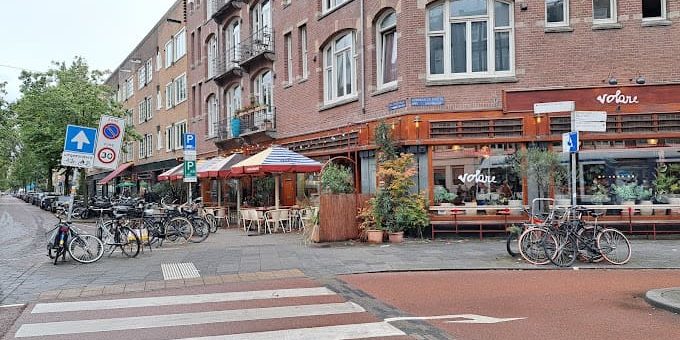 volare pizza place amsterdam - street view