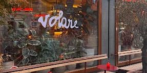 volare pizza place amsterdam - terrace area