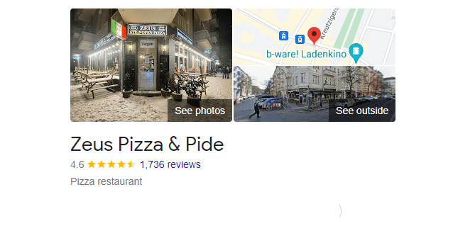 zeus pizza & pide restaurant berlin - customer reviews and map location