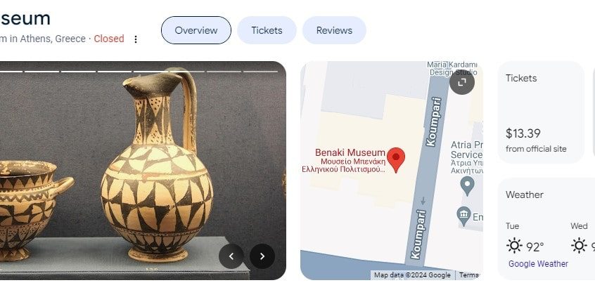 Benaki Museum Athina - Google Review