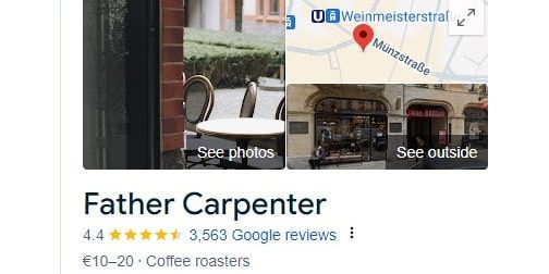 Father Carpenter Berlin - Google Review