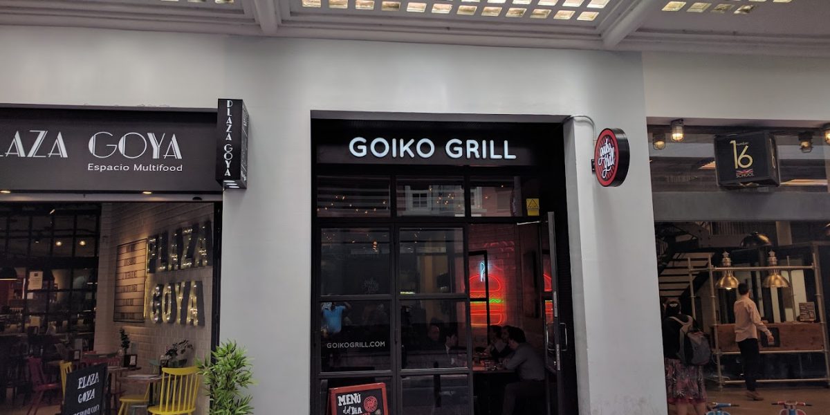 Goiko Grill Madrid - Outside