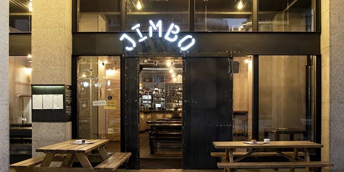 Jimbo Smokehouse Madrid - outside atmosphare