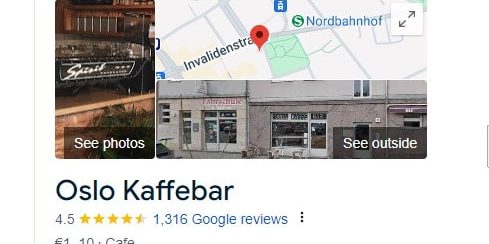 Oslo Kaffebar Berlin - Google Reviews