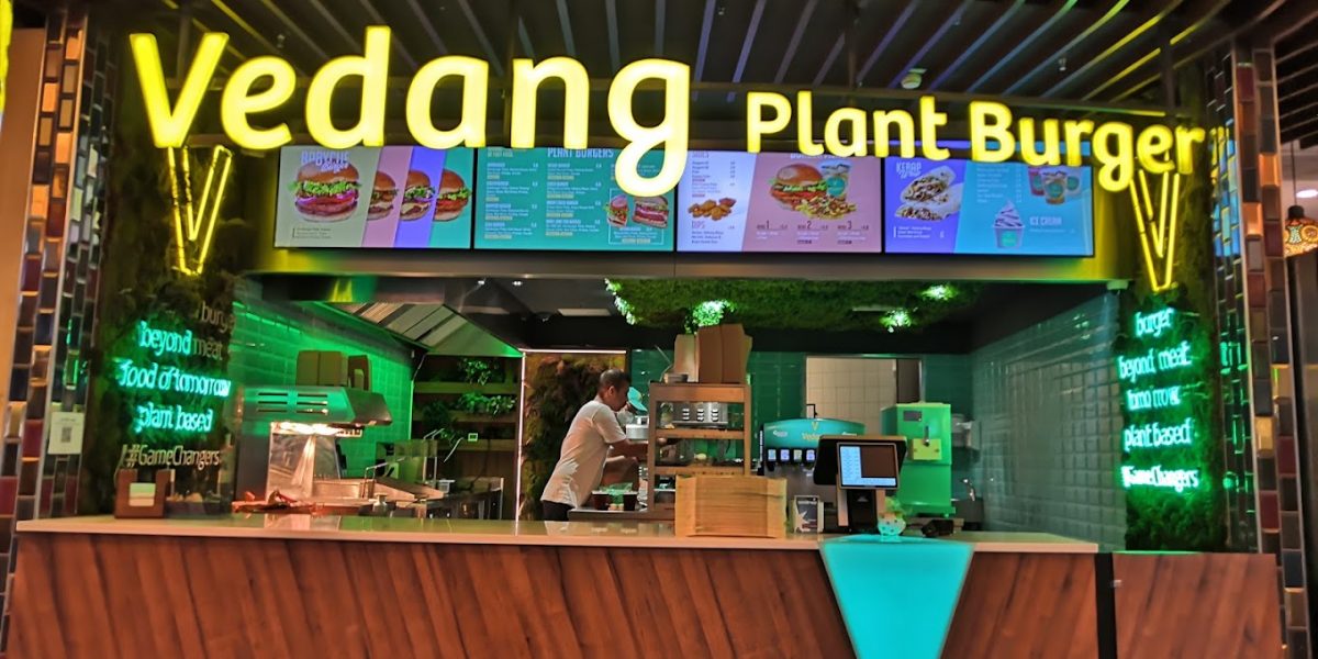 Vedang plant Burger Berlin - atmosphere inside