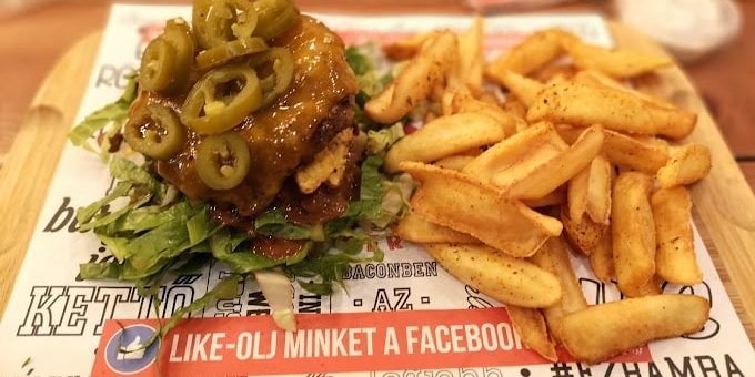 Bamba Marha Burger Bár #OKTOGON Budapest - Food