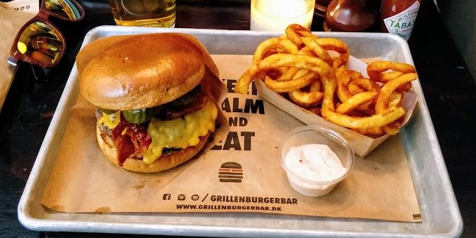 Grillen Burgerbar Copenhagen - Burger