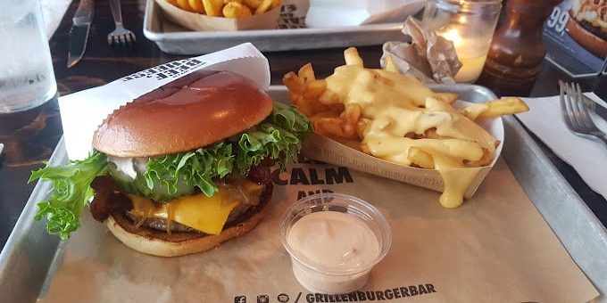 Grillen Burgerbar Copenhagen - Burger